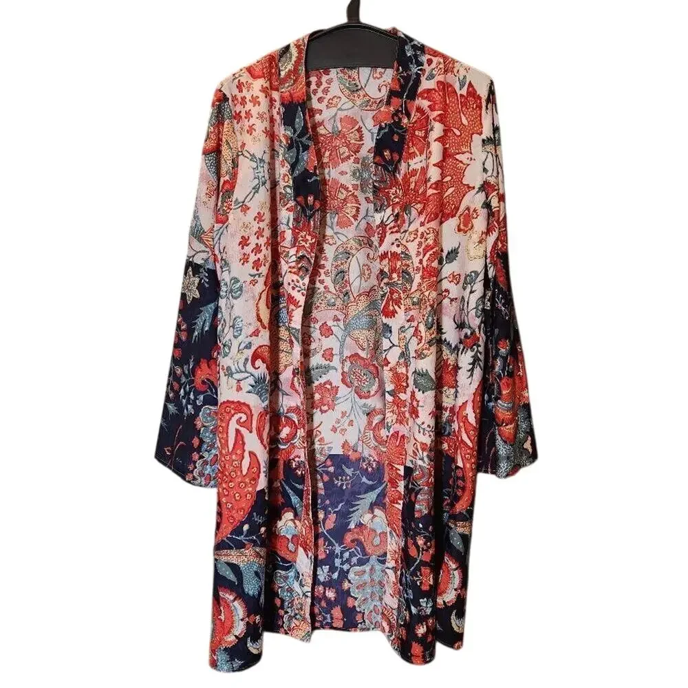 Streetwear Society Boho Kimono Lightweight Robe
